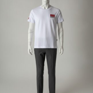 Camiseta Unissex do uniforme do Colégio Parthenon, vista de frente